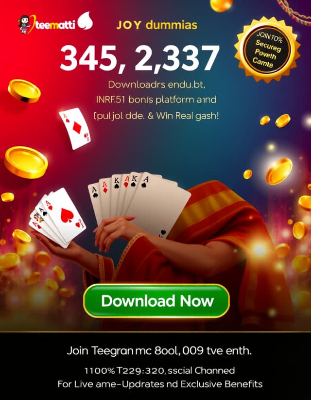 Teen Patti Joy Rummy Banner